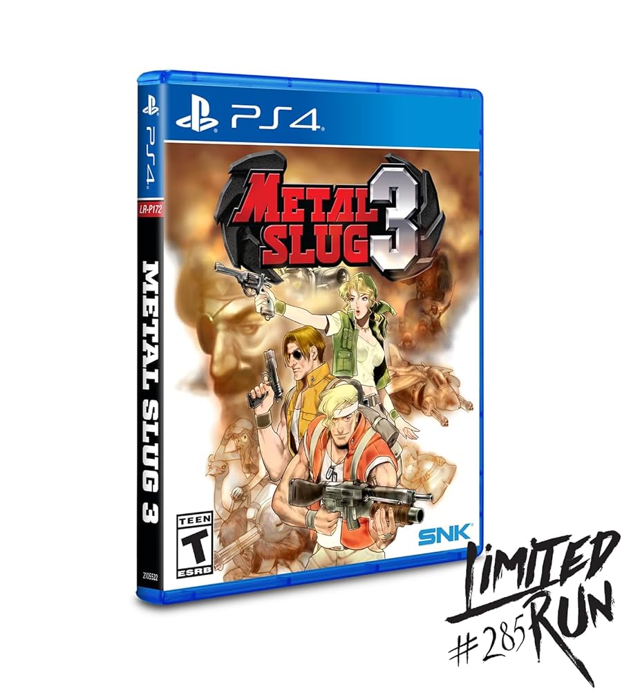 Amazon.com: Metal Slug 3 PS4: 0819976022929: Video Games